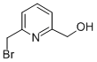 Structure of 2-(BROMOMETHYL)-6-(HYDROXYMETHYL)PYRIDINE