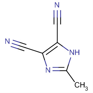 Structure of 1H-Imidazole-4,5-dicarbonitrile, 2-methyl-