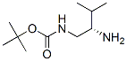 Carbamic acid,N-[(2S)-2-amino-3-methylbutyl]-, 1,1-dimethylethyl ester结构式