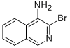 Structure of 3-bromoisoquinolin-4-amine