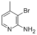 Structure of 2-AMINO-3-BROMO-4-METHYLPYRIDINE