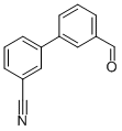 Structure of 3-FORMYL-BIPHENYL-3-CARBONITRILE