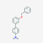 Structure of 3'-(Benzyloxy)-[1,1'-biphenyl]-4-amine