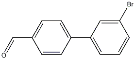 3'-Bromo-biphenyl-4-carbaldehyde结构式