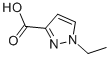 Structure of 1-ethyl-1H-pyrazole-3-carboxylic acid