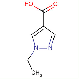 Structure of 1-Ethyl-1H-pyrazole-4-carboxylic acid