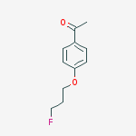 Structure of 1-[4-(3-Fluoropropoxy)phenyl]-1-etha