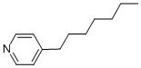 4-HEPTYLPYRIDINE结构式
