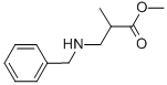 Structure of METHYL 3-(BENZYLAMINO)-2-METHYLPROPANOATE