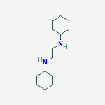 N,N-dicyclohexylethane-1,2-diamine结构式