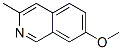 Structure of 7-methoxy-3-methylisoquinoline