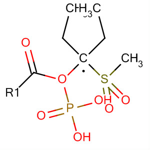 二乙基(甲基磺酰基)膦结构式