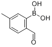 Structure of 2-Formyl-5-methylphenylboronic acid