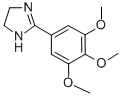 2-(3,4,5-Trimethoxyphenyl)-2-imidazoline结构式