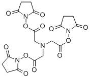 2,5-Pyrrolidinedione, 1,1,1-[nitrilotris[(1-oxo-2,1-ethanediyl)oxy]]tris-结构式