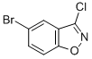Structure of 5-Bromo-3-chlorobenzo[d]isoxazole