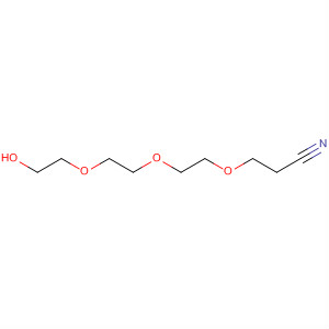 Structure of Propanenitrile, 3-[2-[2-(2-hydroxyethoxy)ethoxy]ethoxy]-