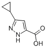 Structure of 3-CYCLOPROPYLPYRAZOLE-5-CARBOXYLIC ACID