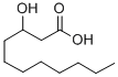 Structure of 3-HYDROXYUNDECANOIC ACID