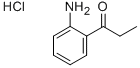 Structure of 2-aminopropiophenone hydrochloride