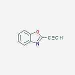 Structure of 2-ethynylbenzo[d]oxazole