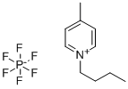 Structure of N-BUTYL-4-METHYLPYRIDINIUM HEXAFLUOROPHOSPHATE