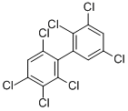 Structure of 2,2,3,4,5,5,6-HEPTACHLOROBIPHENYL