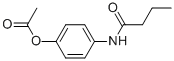Structure of 4-Butyramidophenyl Acetate