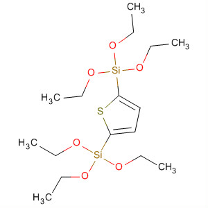 Structure of 2,5-Bis(triethoxysilyl)thiophene