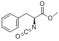 Structure of (S)-2-ISOCYANATO-3-PHENYLPROPIONIC ACID METHYL ESTER