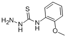 4-(2-甲氧基苯基)-3-氨基硫脲结构式