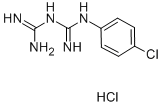 Structure of 1-(4-CHLOROPHENYL)BIGUANIDE HYDROCHLORIDE