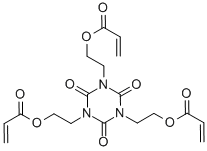 Structure of ISOCYANURIC ACID TRIS(2-ACRYLOYLOXYETHYL) ESTER