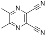 Structure of 5,6-DIMETHYL-2,3-PYRAZINEDICARBONITRILE