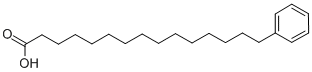Structure of 15-PHENYLPENTADECANOIC ACID