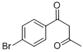 1-(3-溴苯基)-1,3-丁二酮结构式