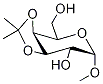 Methyl 3,4-O-(1-Methylethylidene)-α-D-galactopyranoside结构式