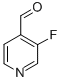 Structure of 3-FLUOROISONICOTINALDEHYDE