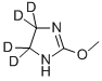 Structure of 4,5-DIHYDRO-2-METHOXY-1H-IMIDAZOLE-4,5-D4