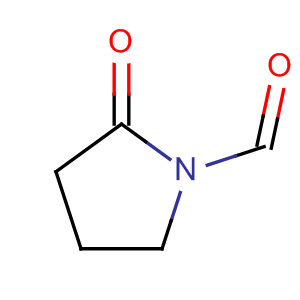 Structure of 1-pyrrolidinecarboxaldehyde, 2-oxo-