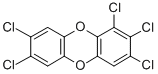 Structure of 1,2,3,7,8-PENTACHLORODIBENZO-P-DIOXIN