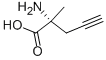 Structure of (R)-ALFA-PROPARGYLALANINE