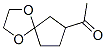 Structure of Ethanone,1-(1,4-dioxaspiro[4.4]non-7-yl)-