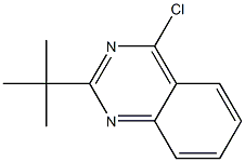 2-tert-butyl-4-chloroquinazoline结构式