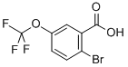 Structure of 6-BROMO-3TRIFLUOROMETHOXYBENZOIC ACID