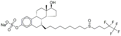Structure of Fulvestrant 3-Sulfate Sodium Salt