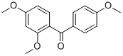 Structure of 2,4,4-TRIMETHOXYBENZOPHENONE