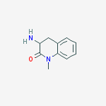 3-Amino-1-methyl-3,4-dihydroquinolin-2(1H)-one结构式