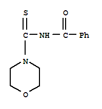 Structure of Benzamide, N-(4-morpholinylthioxomethyl)-