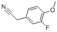Structure of 3-Fluoro-4-methoxybenzyl cyanide